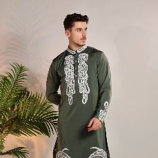 Embroidered Kurta Pajama