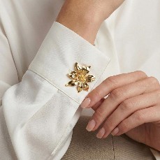 Gold Cufflink